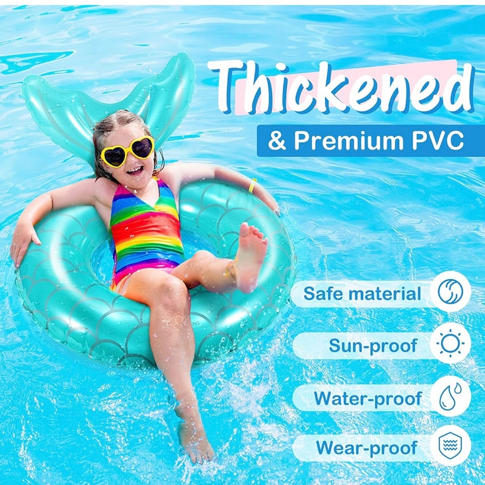 Inflated Swimming Tube Ring